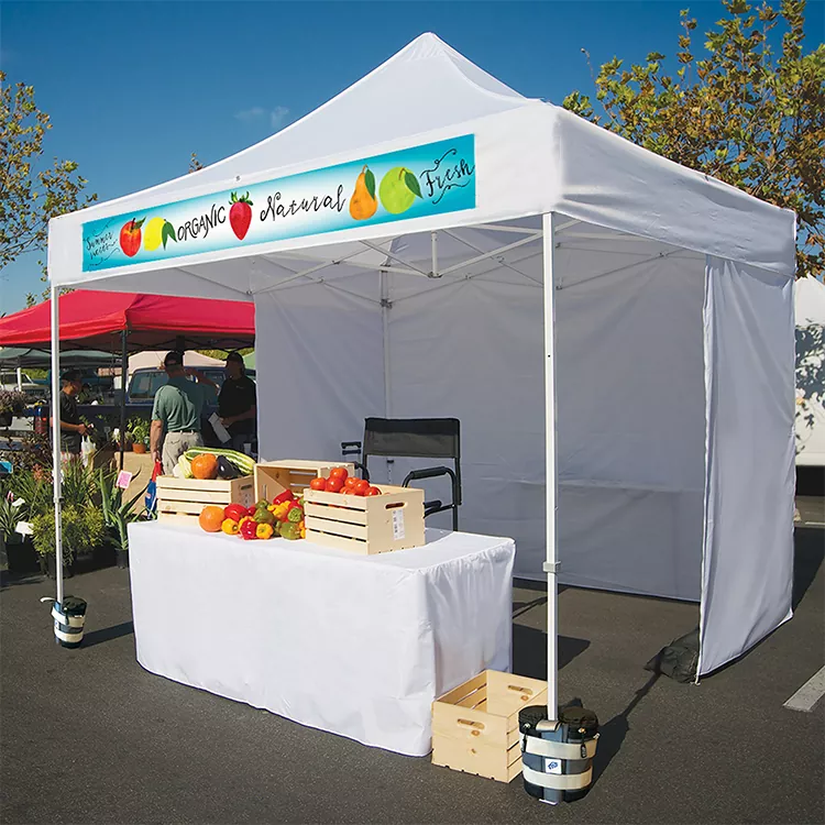 Carpas plegables al aire libre con dosel para ferias comerciales